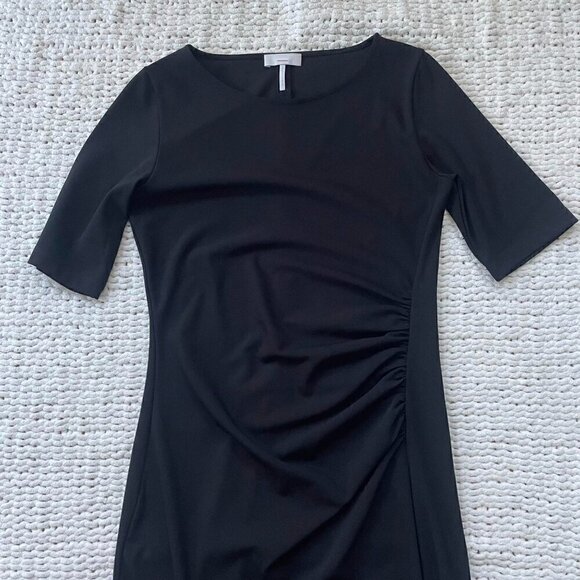 Cinque Women's Black Ruched Cilana Dress - Size XS - Picture 3 of 8
